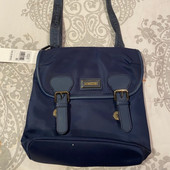 Calvin Klein Handbags - Calvin Klein Navy Crossbody bag